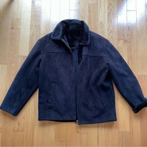 Men’s Suede Fleece lined Jacket